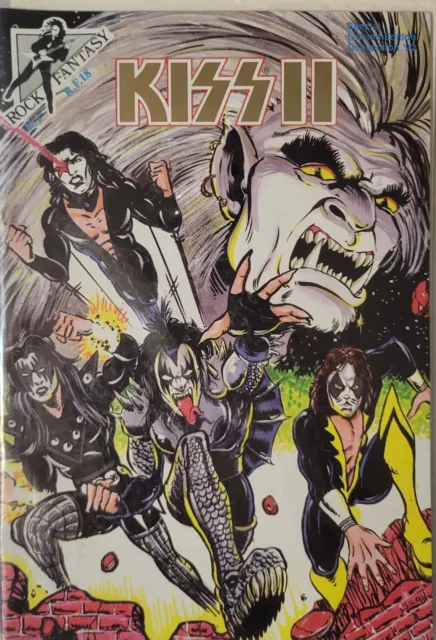 KISS II Rock Fantasy Comic Limited Edition Convention 92