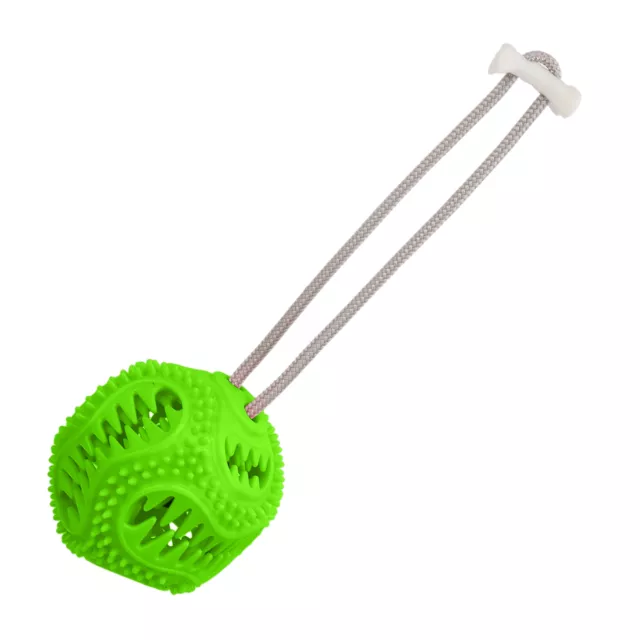 Pet Chew Ball Toy Bite Resistant Dog Dent Cleaning Ball Pour Petit Moyen La Qcs