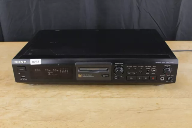 Sony MDS-JE510 Mini Disc Player MD Player Recorder 100% Working