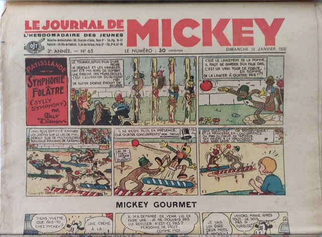 Le journal de Mickey: Journal de Mickey avant-guerre 266