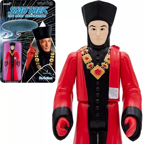 Q Star Trek Next Generation Super 7 Reaction Action Figure