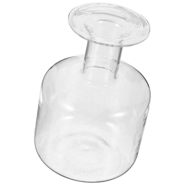Jarrones de vidrio transparente botella de vidrio jarrón de vidrio jarrón de agua jarrón de flores de vidrio