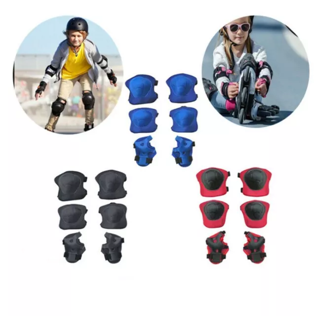 Skateboard Kids Knee Pads Sports Protective Pads Thicken Wrist Elbow Protectors