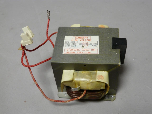 TRANSFORMATEUR HAUTE TENSION GAL 800E 4 Transformateur Micro ondes transformateur-haute-tension-gal-800e-4-transformateur-micro-ondes