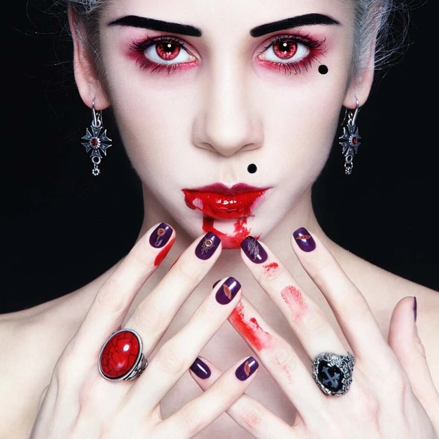 20 pz adesivi per unghie Halloween PVC adesivi per unghie fai da te adesivi per unghie