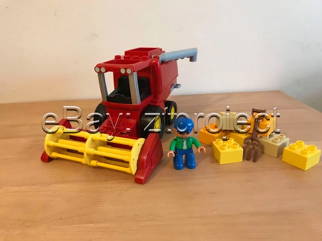 COMPLETE LEGO DUPLO Combine Harvester set 4973 for big farm barn