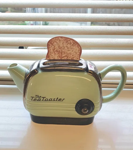 Reduced! Swineside Uk "The Tea Toaster" Collectable Mini Teapot (Slight Damage)