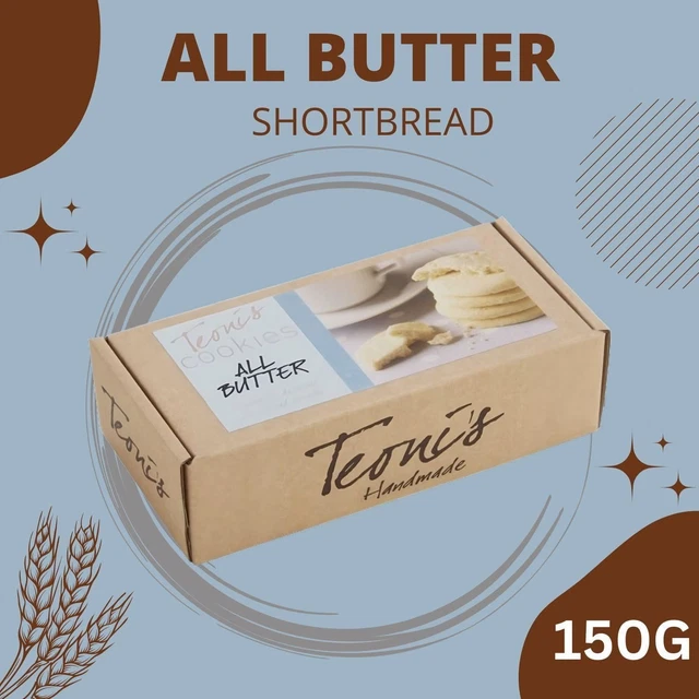 TEONI BISCUIT TOUT Beurre Shortbread Avec Délicieux Saveur Et Croquant ...
