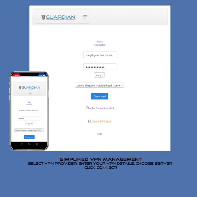 Netgear R7000 router VPN + app Guardian + unità usb gratuita ivacy vpn 6 mesi 2