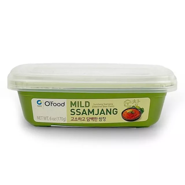 CJO O'Food Mild Ssamjang 170g [Seasoned Soybean Paste/KoreanKBBQ Meat Dip/Sauce]