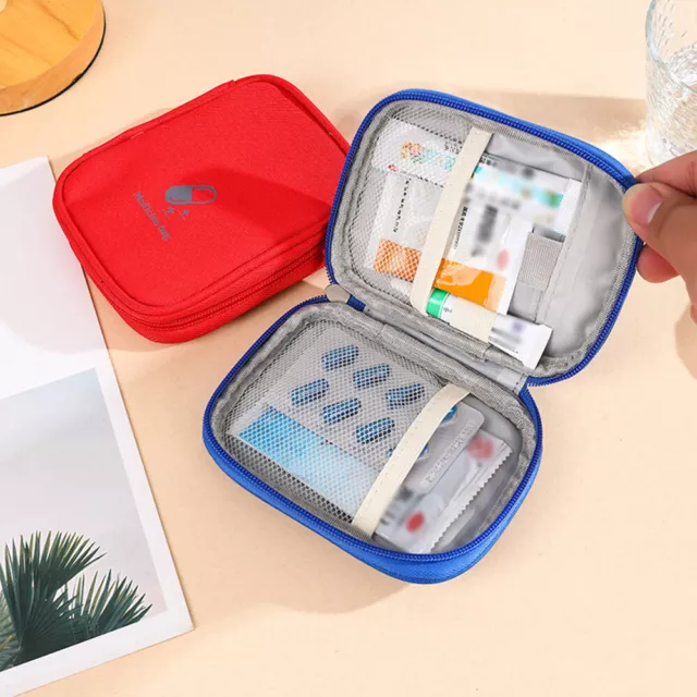 Mini Travel First Aid Kit Survival Case Medical Bag Outdoor Emergency Treatment