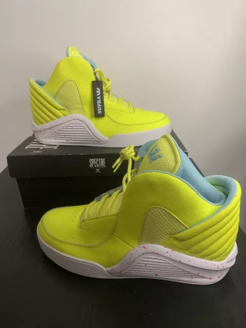 Supra x Lil Wayne Spectre Chimera Highlighter Acid Yellow Men’s Sz 8.5 US, A4