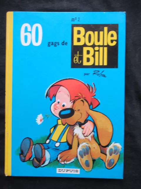 60 Gags De Boule Et Bill N° 2 Dos Rond 1975 Bon Etat ++