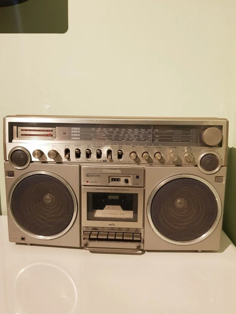 Vintage PANASONIC RX-5500LE Boombox Ghettoblaster Radio Cassette