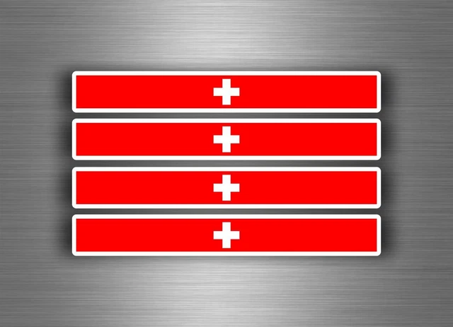 2 Nomi adesivi + bandiera per cupolino moto auto - tuning decal stickers