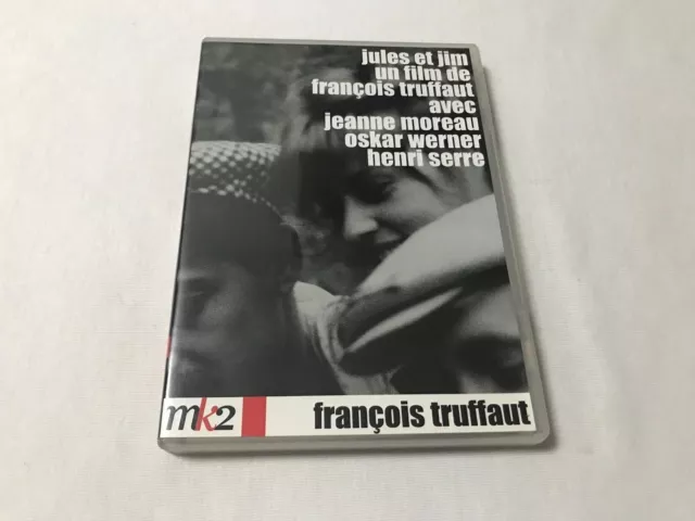 DVD JULES ET JIM (JEANNE MOREAU/OSKAR WERNER) de FRANCOIS TRUFFAUT