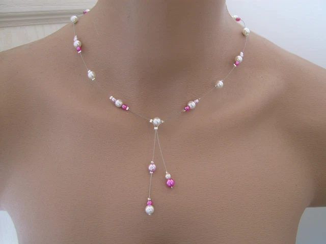 Collier Violet Cristal Pour Robe De Mariée - Idée Cadeau Soirée Élégante