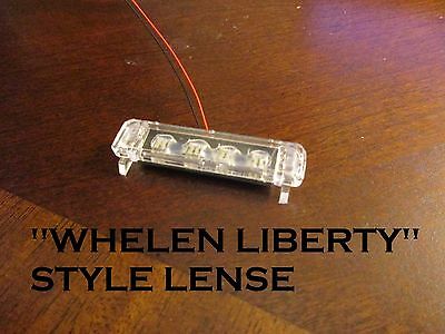 1/24 Flashing ALL AMBER LED Low Profile Lightbar for Custom Police Diecast Model 