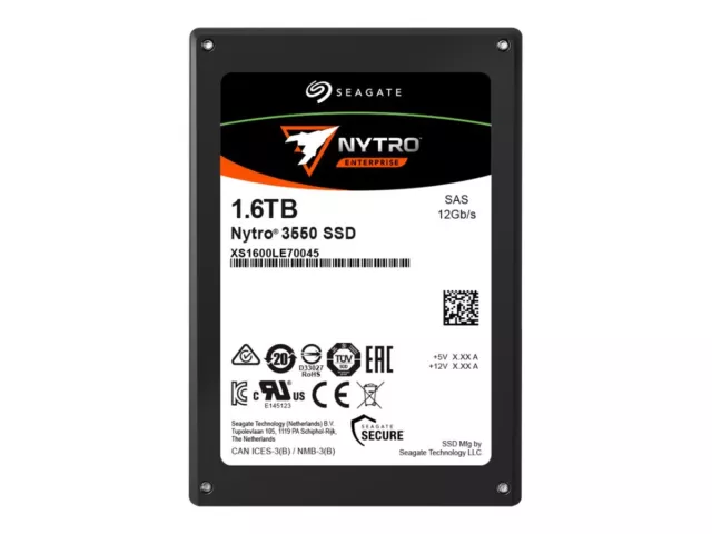 Seagate Nytro 3000 XS1600LE70045 1.60 TB Solid State Drive - 2.5" Internal - SAS