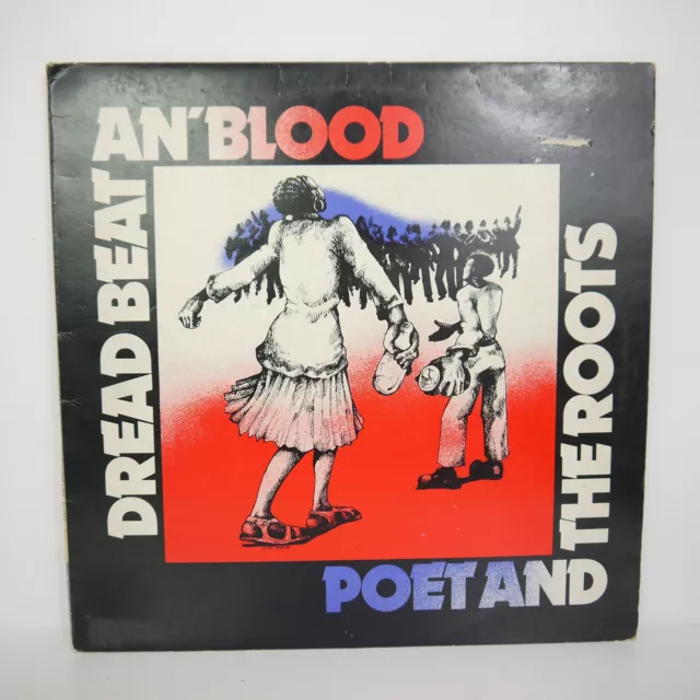 Poet and the Roots Dread Beat an' Blood 12" LP Vinyl 1978 Vintage Reggae Album