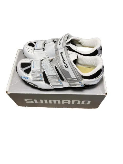 SHIMANO SPD SH-WM60 Womens Pedaling Dynamics Bike Shoes Cleats 39 7.2 Size