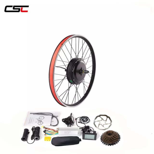 CSC Ebike Kit 48V 1000W 1500W Direct Drive Motor Electric bike Kit 26 27.5 29''