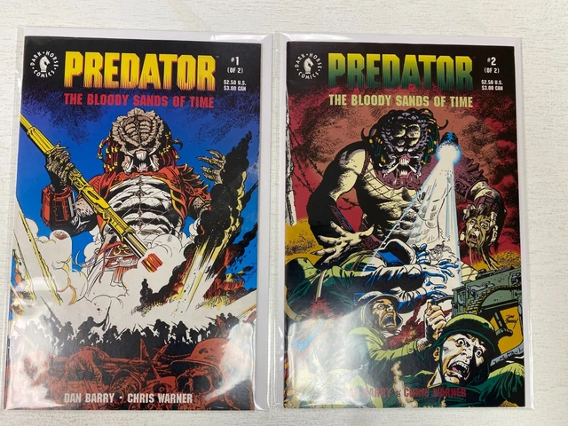 The Predator Set:#1+2 2 different books average 8.0 VF (1992)
