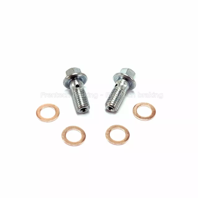 2x pinze freno posteriore/tubo bulloni banjo per VW Passat CC B7 2011-2016