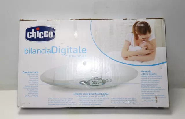 Chicco Digitale Babywaage für Neugeborene und Babys von 30 g bis zu 20 kg