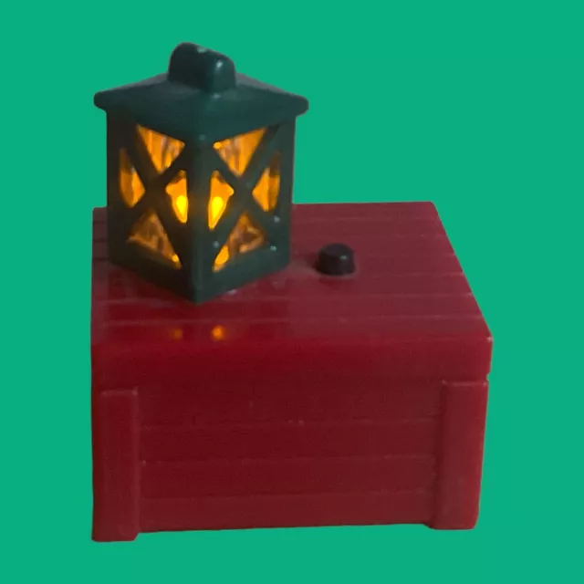 Playmobil Laterne  Lampe LED Licht Stall Krippe Blockhaus 70255 #PM160