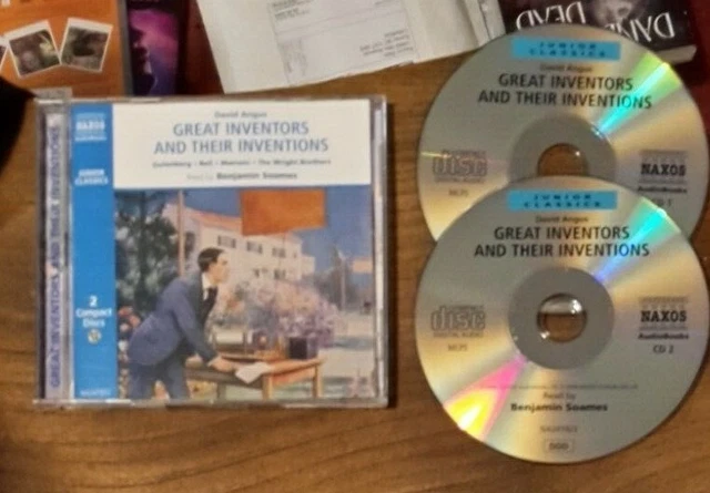 GREAT INVENTORS AND Their Inventions: Childrens Audio Book 2 CD Set £3. ...