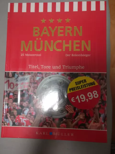 Das grosse Buch von FC Bayern München Karl Müller Ovp