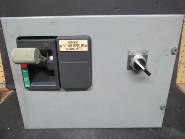 Cutler Hammer Motor Control Bucket 12" Nema Size 1 Starter W200M1Cfc 20 Amp 600V