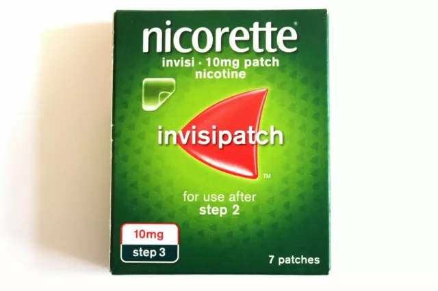 Nicorette Invisi 10 mg/15 mg/25 mg Pflaster x 7 (Stärke wählen) 3