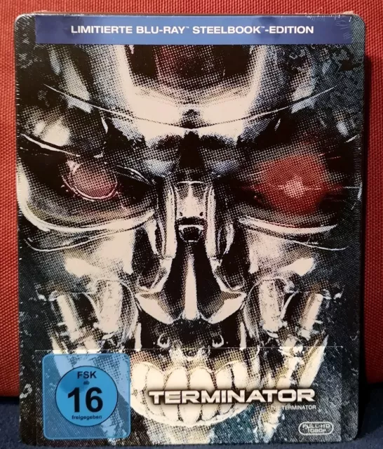 The Terminator Steelbook Edition Blu-ray 1 Limited Arnold Schwarzenegger Bluray