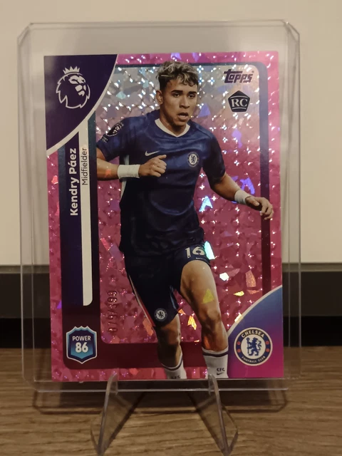 Topps Premier League 2025/26 Sammelkarten – Gelbe Parallel-Karten #1-#177 (Spieler Wie Haaland, Salah)