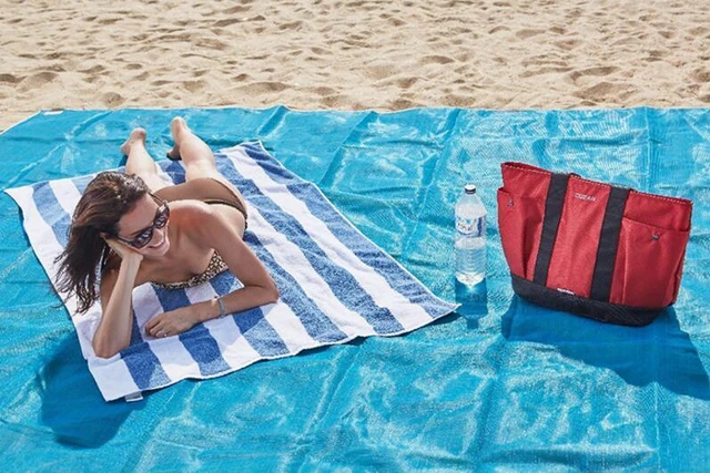 Folding Mat Beach Mat Leaky Sand Beach Mat Outdoor Travel Picnic Mat Camping Mat