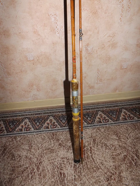 DDR SPINNRUTE gespliesste Rute Angelrute Kuckuk 2,40 m Modell Libelle EUR  70,00 - PicClick DE