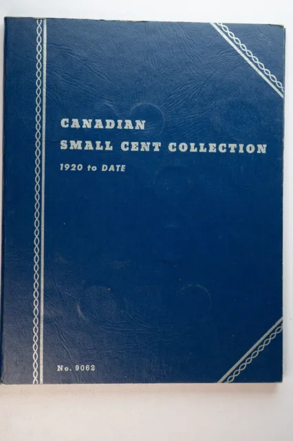 RARE 52-Coin Lot of Canada Small Cents 1920-1967 includes 1923 & 1925! in Album