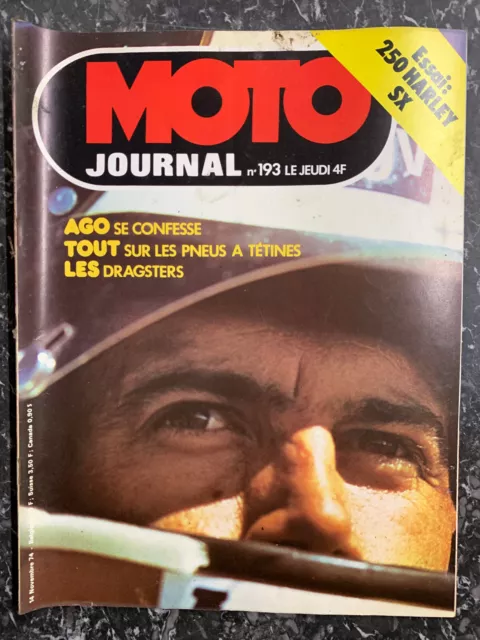 Magazine/ Revue Moto Journal N°193