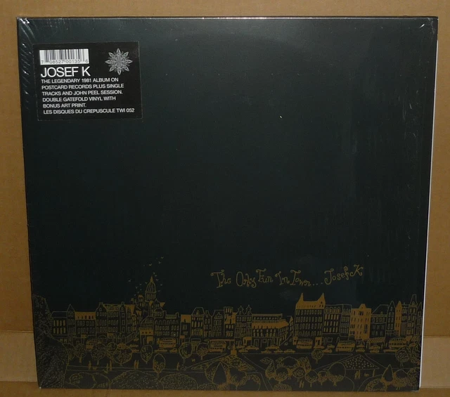 2LP JOSEF K Only Fun In Town Twi052 Les Disques Du Crepu