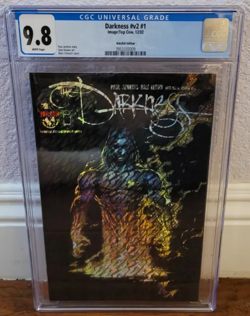 DARKNESS #v2 #1 (12/02) ~ CGC 9.8 ~ IMAGE COMICS ~ WHITE PAGES ~ HOLOFOIL ED