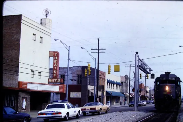 Kodachrome Original Slide SCL GP-30 & Ritz Theatre Brewton, AL  (1988)  #CC2458