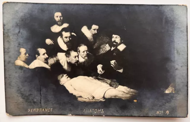 1900s Vintage Postcards Anatom Pathologist Corpse Old postcards