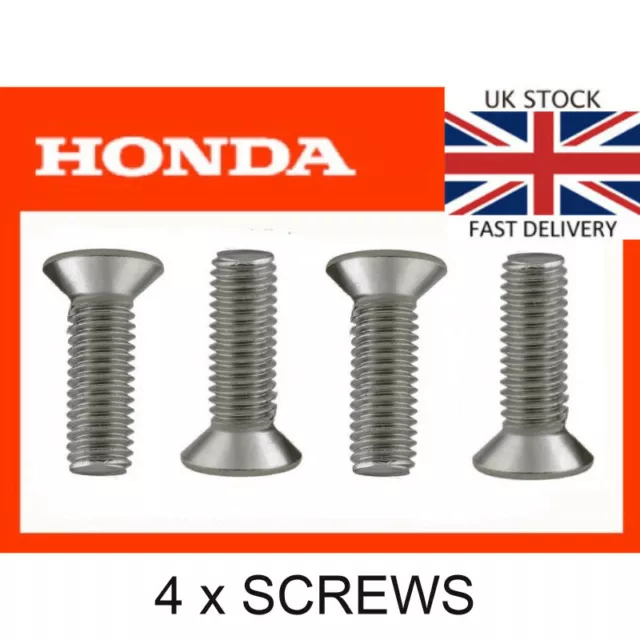 Honda CBR1100XX Super Blackbird Brake Clutch Master Cylinder Reservoir Screws x4