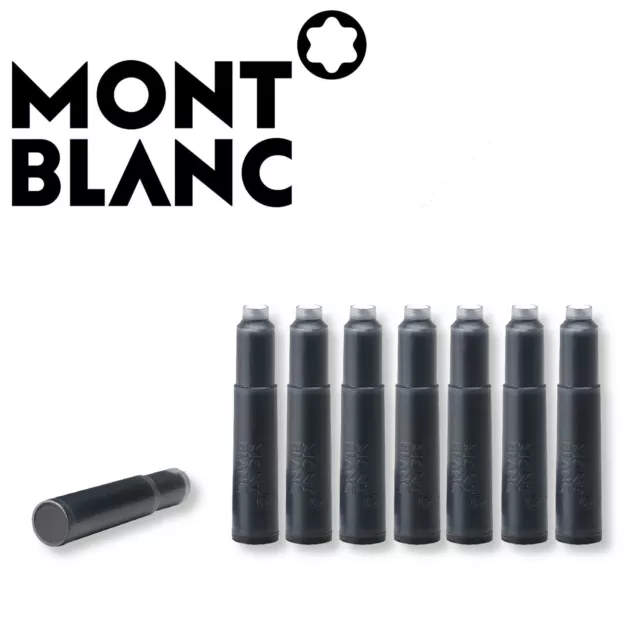 Montblanc Tintenpatronen Tinte Mystery Black Schwarz  8 Stück 2