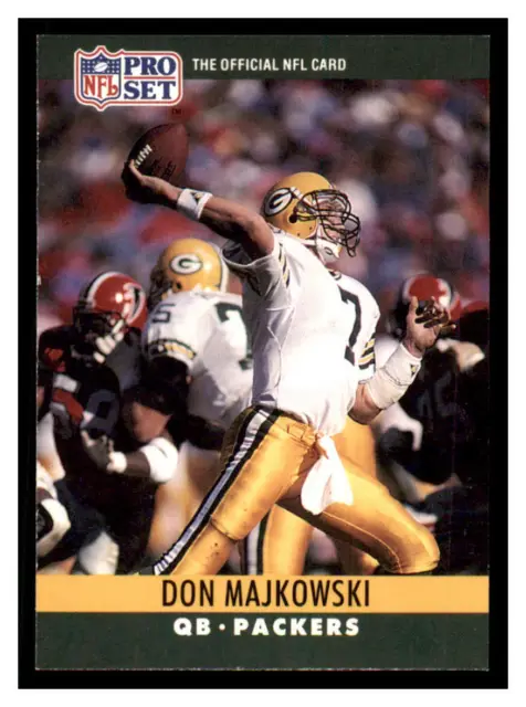 1990 Pro Set #112 DON MAJKOWSKI Green Bay Packers ~B5SS