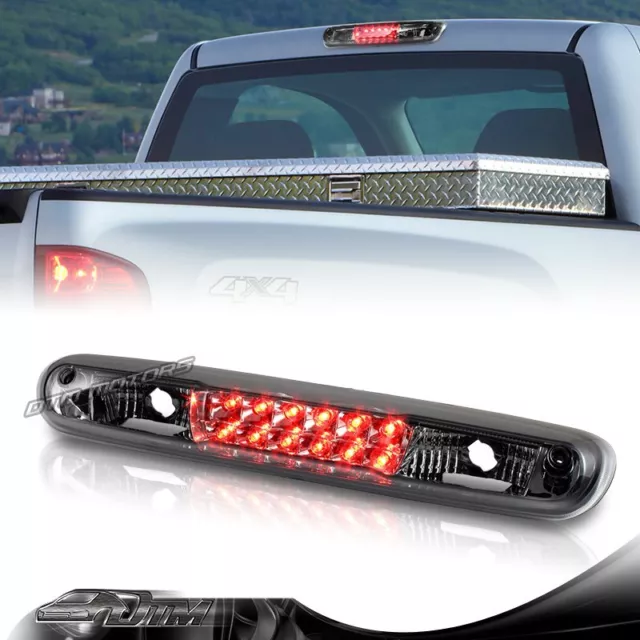 Humo Lente LED 3rd Freno Cola Luz Para 2007-2013 GMC Sierra 1500/2500HD/3500HD