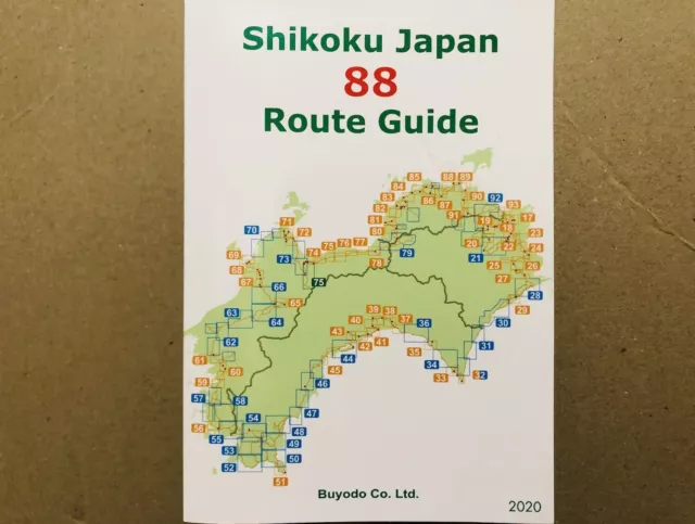 Shikoku Giappone 88 Route Guida 2023 Ohenro Viaggio Pilgrimage Inglese Guida