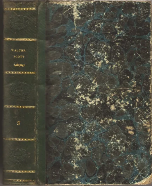 KENILWORTH et La PRISON du MID-LOTHIAN de Walter SCOTT 1840 Dessin Éd. DIDOT T.3